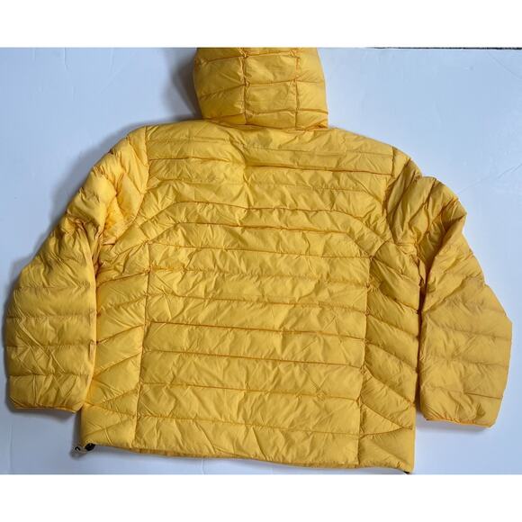 Polo Ralph Lauren Yellow Packable Puffer Jacket Water Repellent Men’s 2XL NWT - Picture 2 of 16